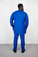 Mvula Blue Traditional Suit