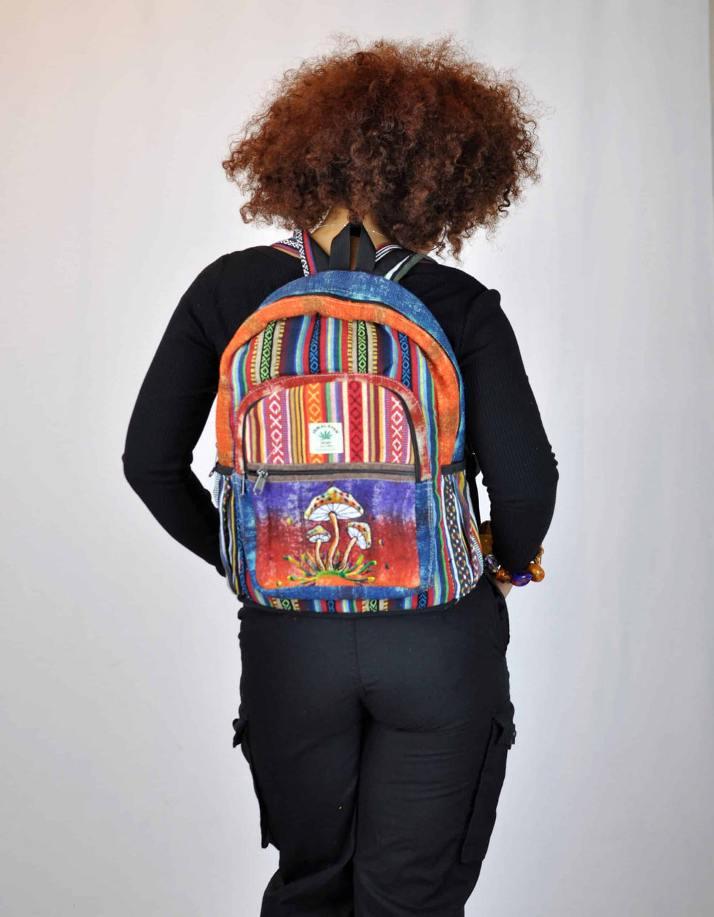Deion Hemp Mushroom Backpack