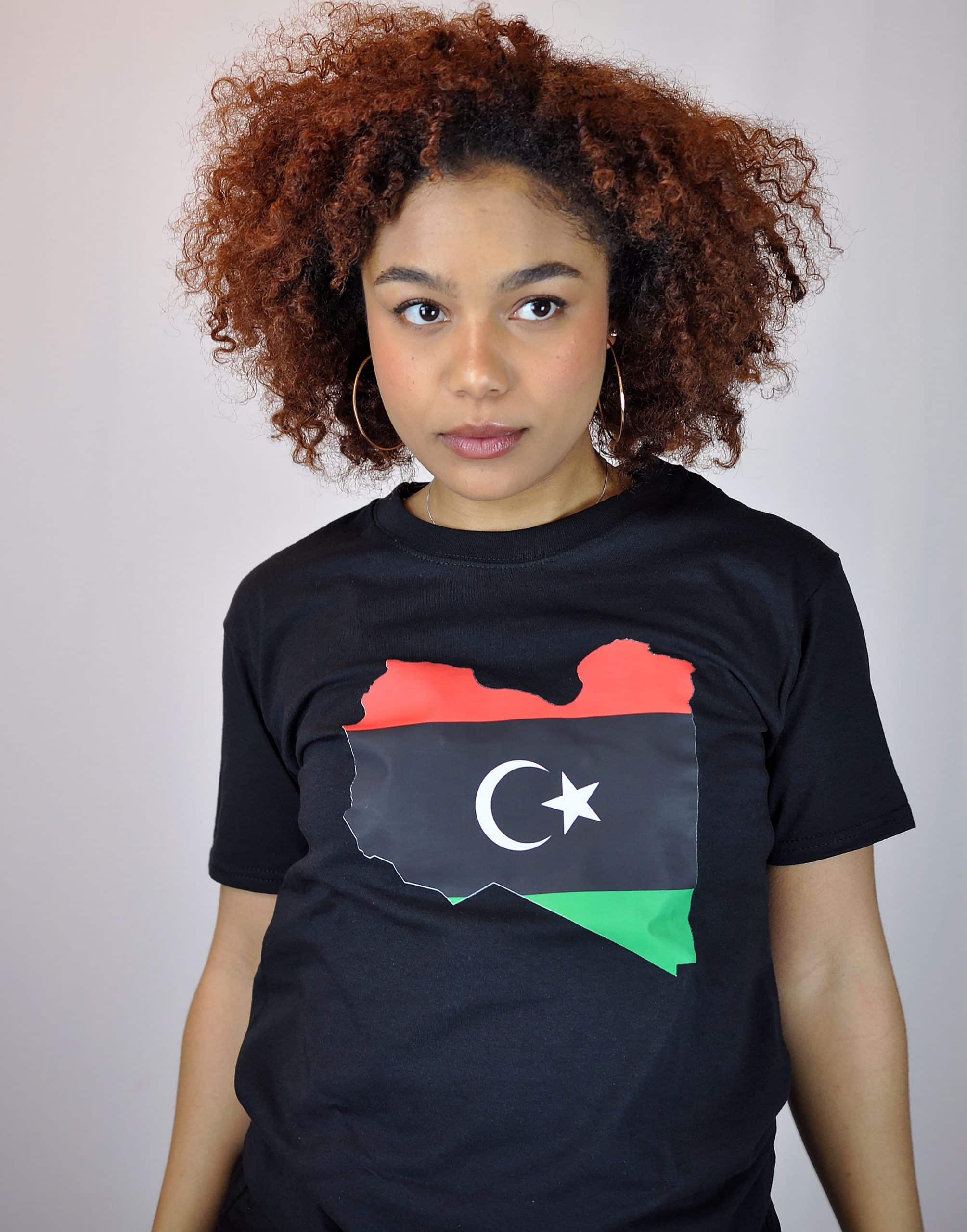 Salem Libya Country Flag Top