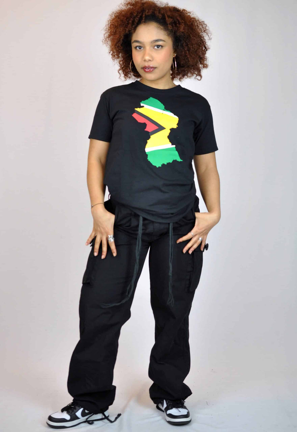 Tanice Unisex Gyana Country Flag Top