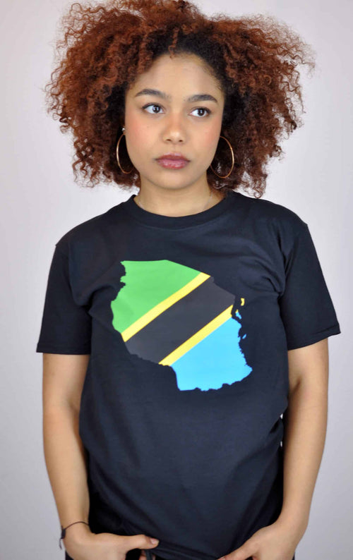 Adeola Tanzania Country Flag Top