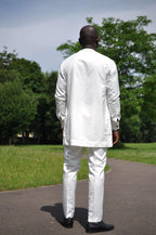 Chibuike Cream African Men's Suit