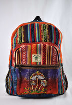 Deion Hemp Mushroom Backpack