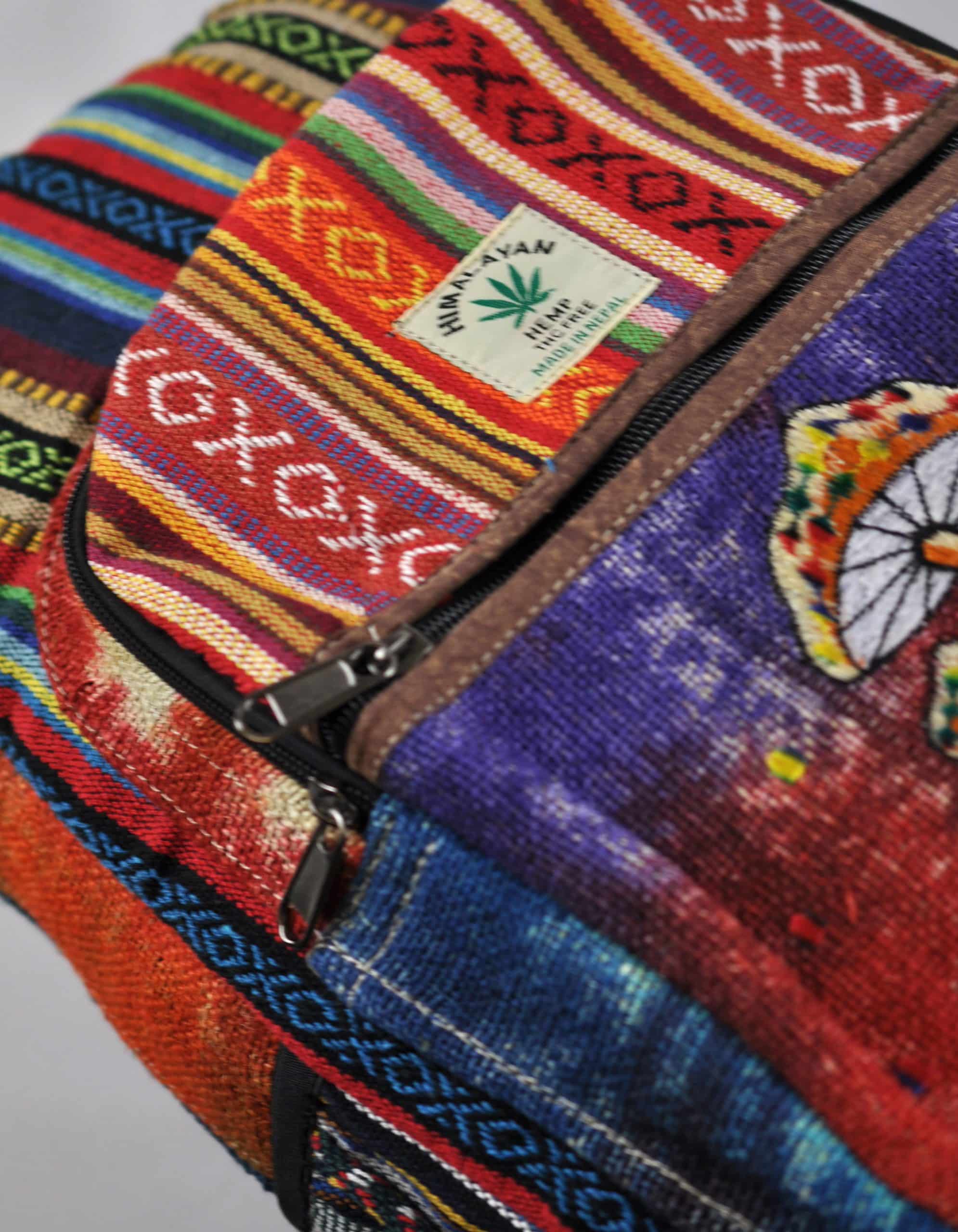 Deion Hemp Mushroom Backpack