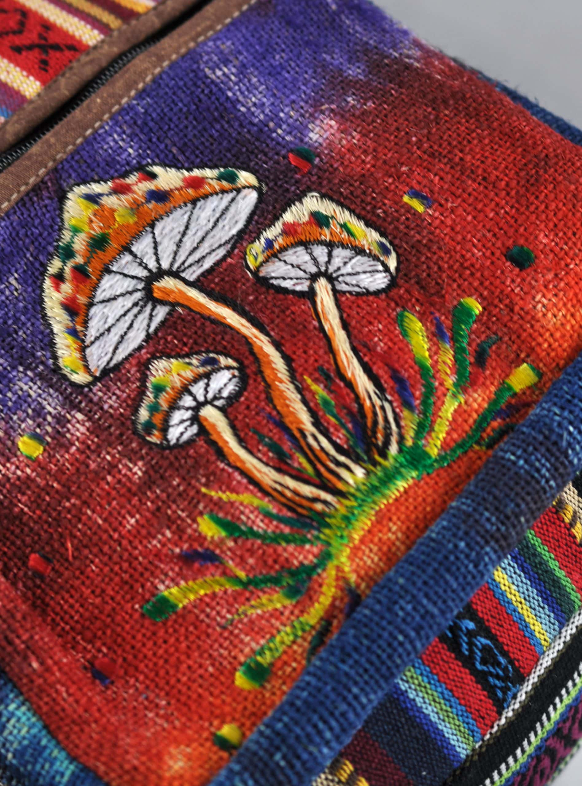Deion Hemp Mushroom Backpack