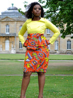 Haniah Ankara Two-Piece Skirt Set