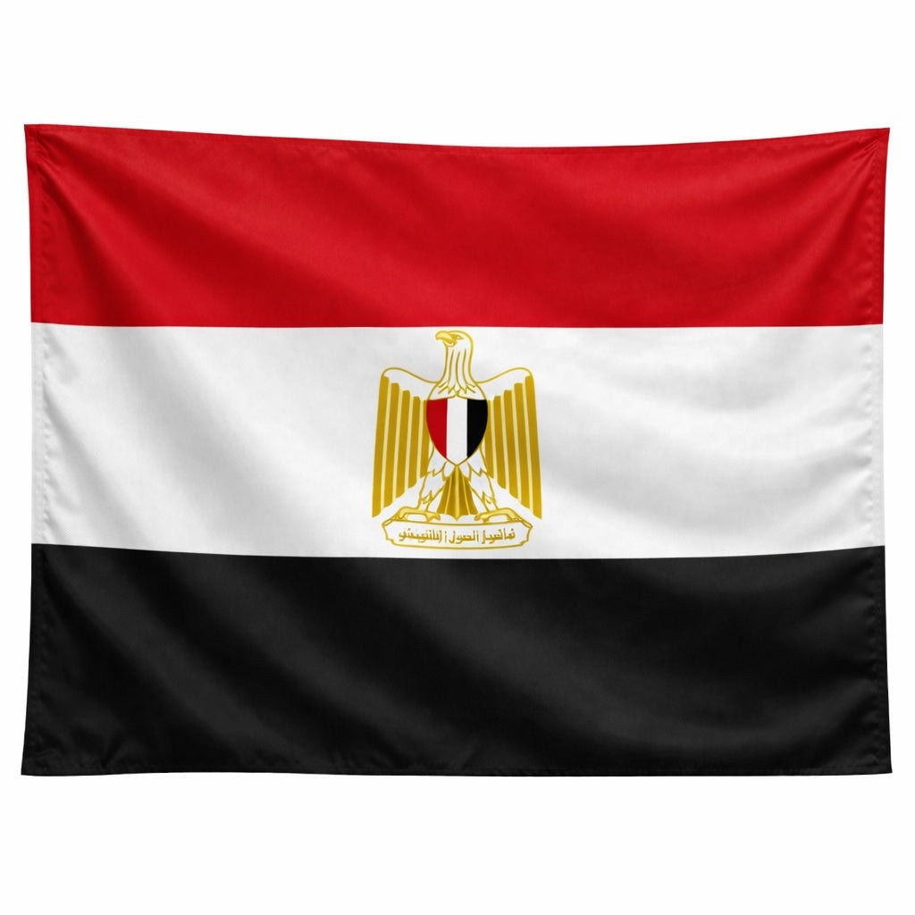 Egypt National Flag – Large, Medium Handheld & Tabletop Mini Flag Options