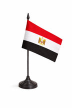 Egypt National Flag – Large, Medium Handheld & Tabletop Mini Flag Options
