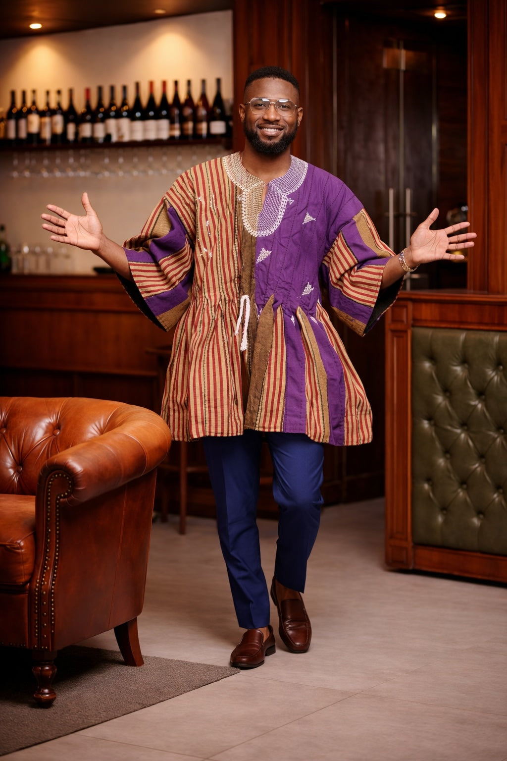 Royal Fusion Heritage Fugu Smock Top