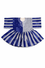 Men’s Blue and Grey Heritage Fugu Smock Top