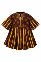 Heritage Brown Fugu Traditional Smock – Authentic Ghanaian Batakari Tunic