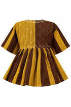 Heritage Two-Tone Fugu Traditional Smock – Authentic Ghanaian Batakari Tunic