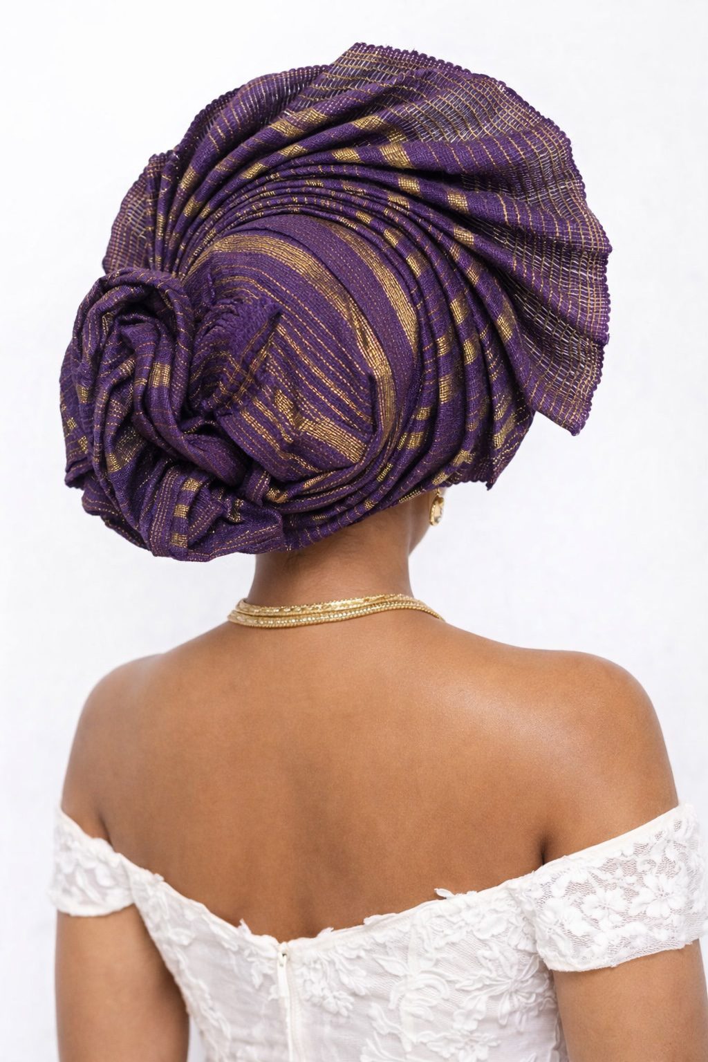 African Headwrap Auto Gele Ase Oke