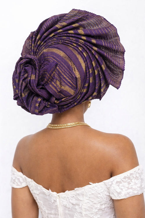 African Headwrap Auto Gele Ase Oke