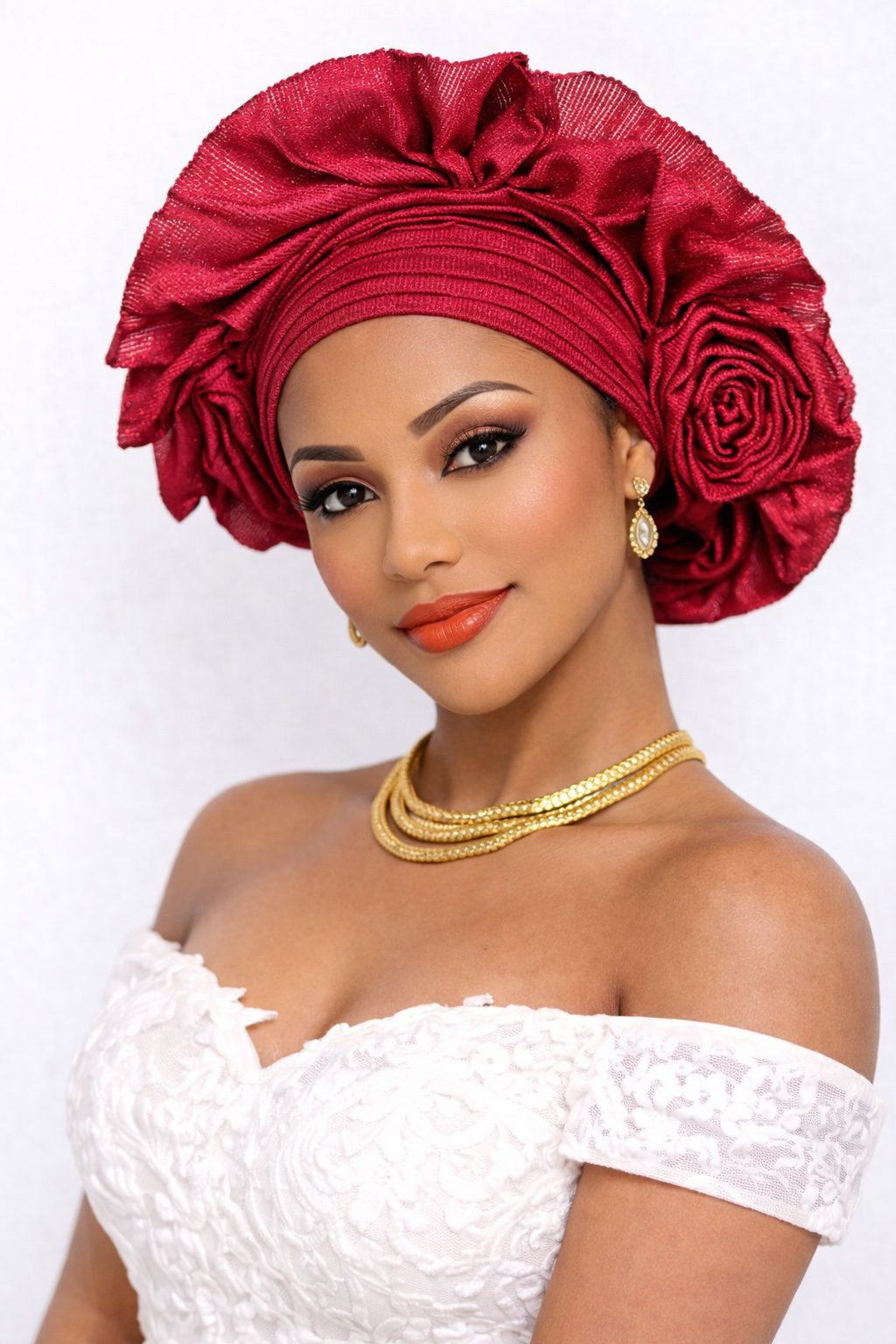 African Headwrap Auto Gele Ase Oke