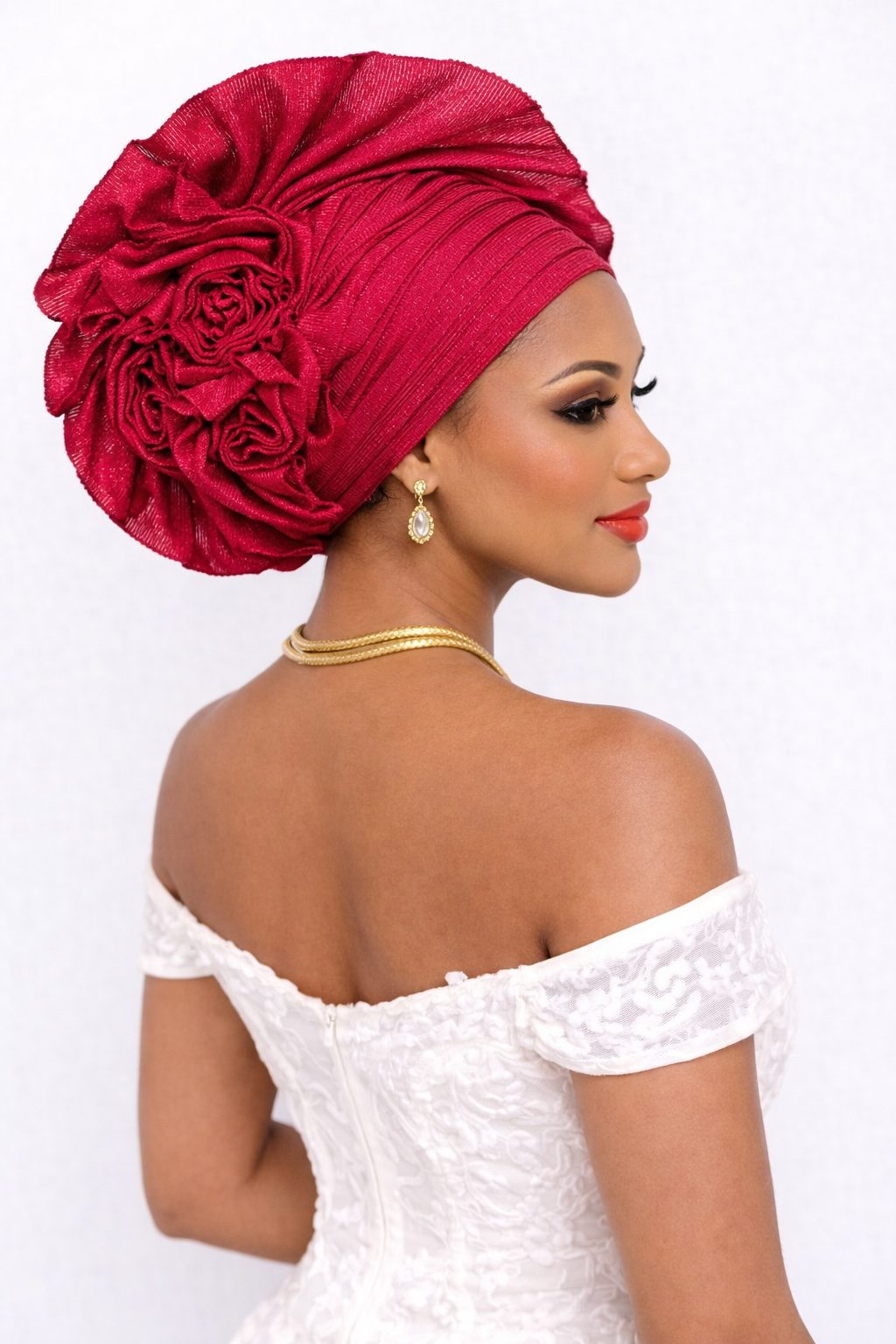 African Headwrap Auto Gele Ase Oke