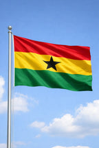 Ghana National Flag – Large, Medium Handheld & Tabletop Mini Flag Options