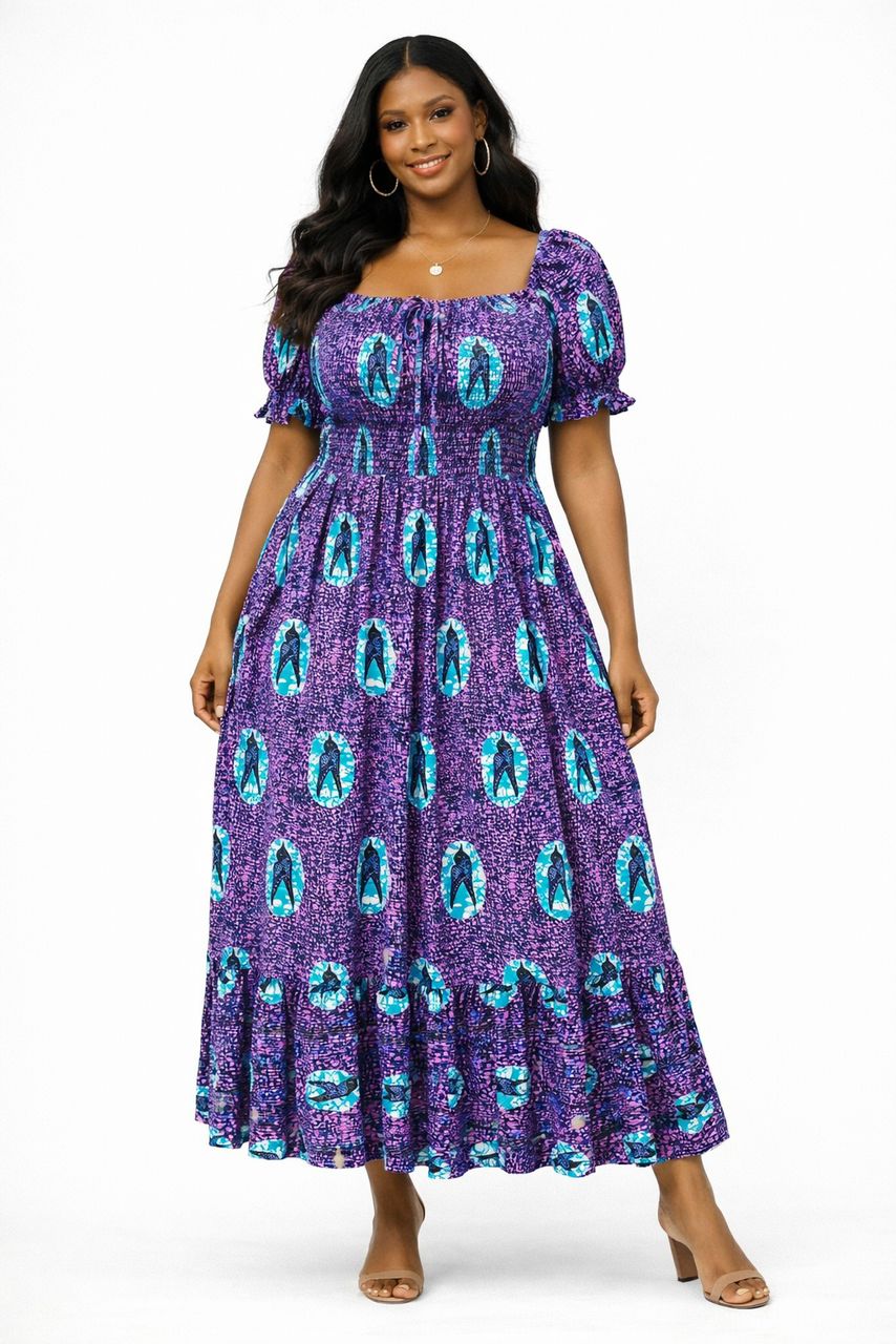 Women’s Smocked Maxi Dress