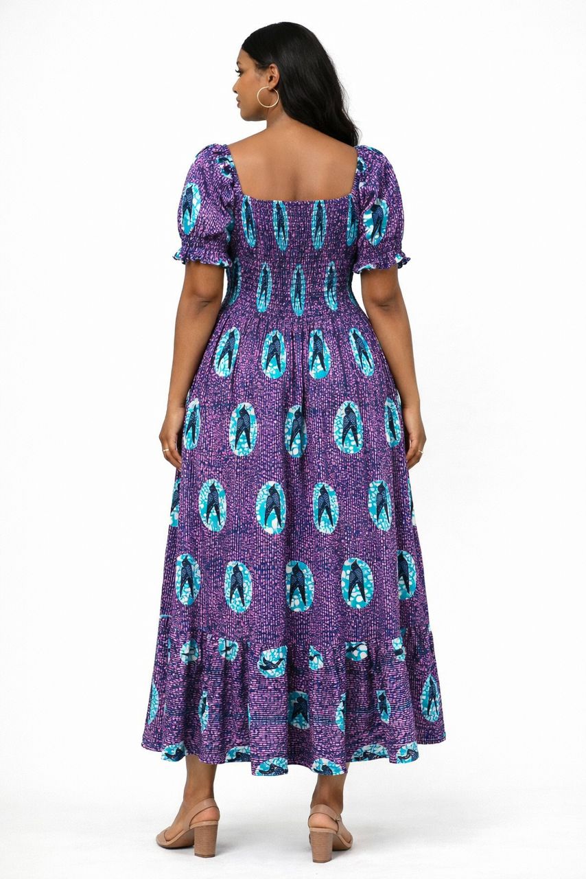 Women’s Smocked Maxi Dress