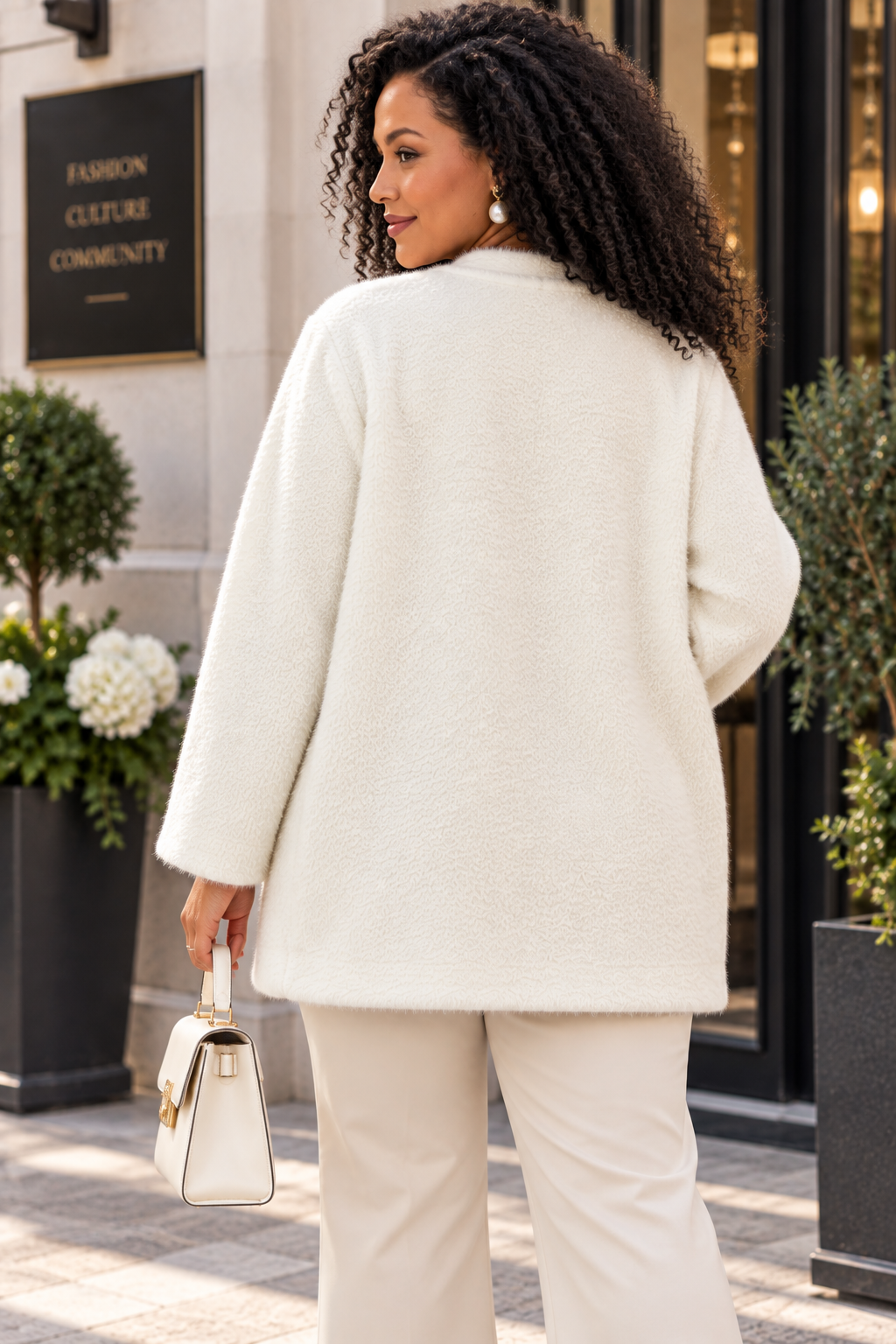 Women’s Embellished Button-Front Jacket