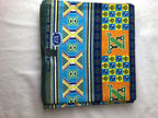 African Ankara Multi Abstract Boxy Style 6 Yards VIP Fabric