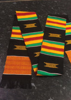 Authentic African Kente Muffler / Stole