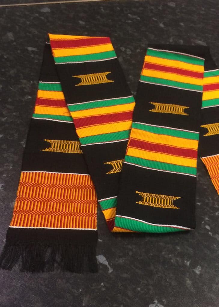 Authentic African Kente Muffler / Stole