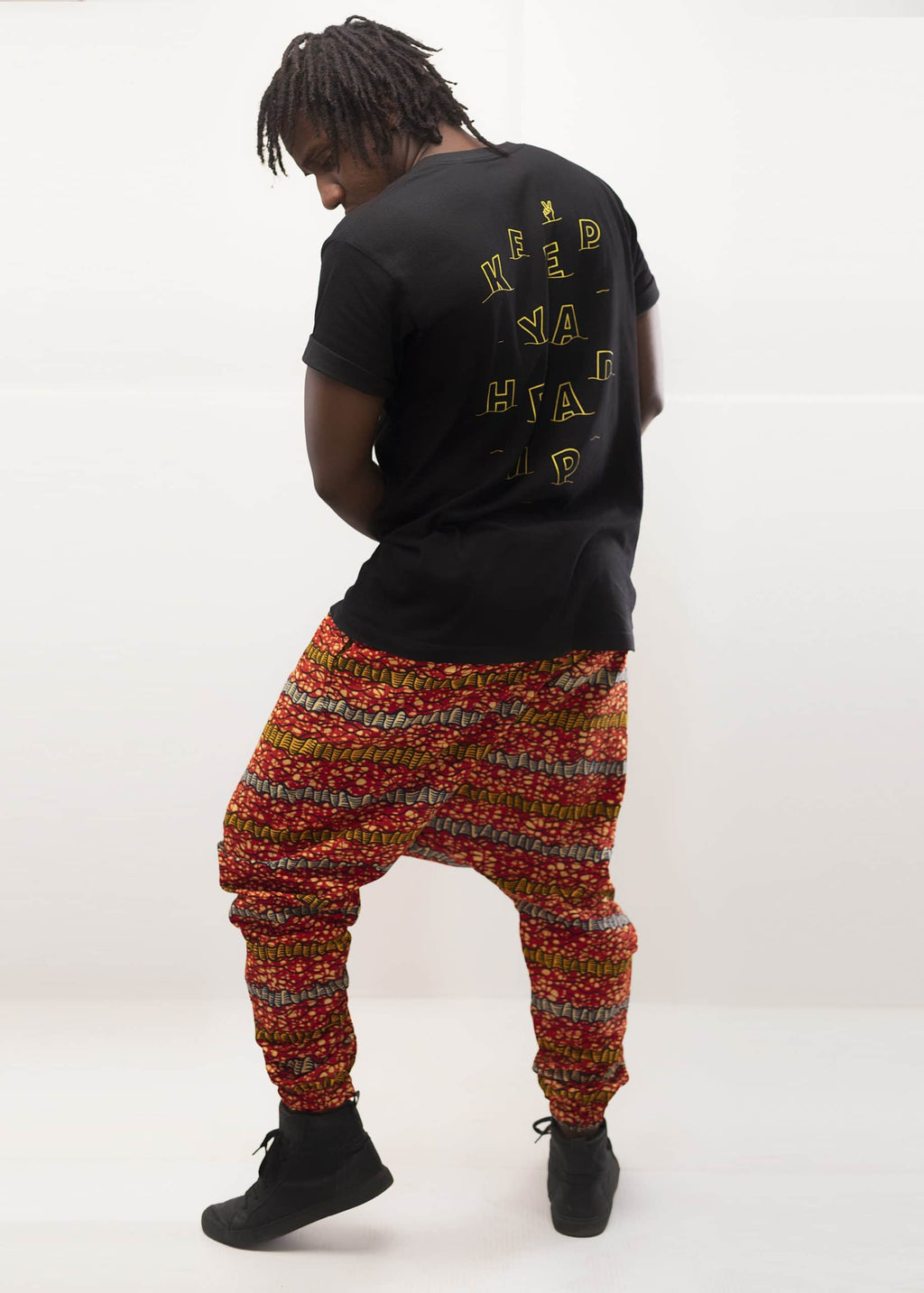 Stylish Puleng African Print Harem Low Crotch Trousers