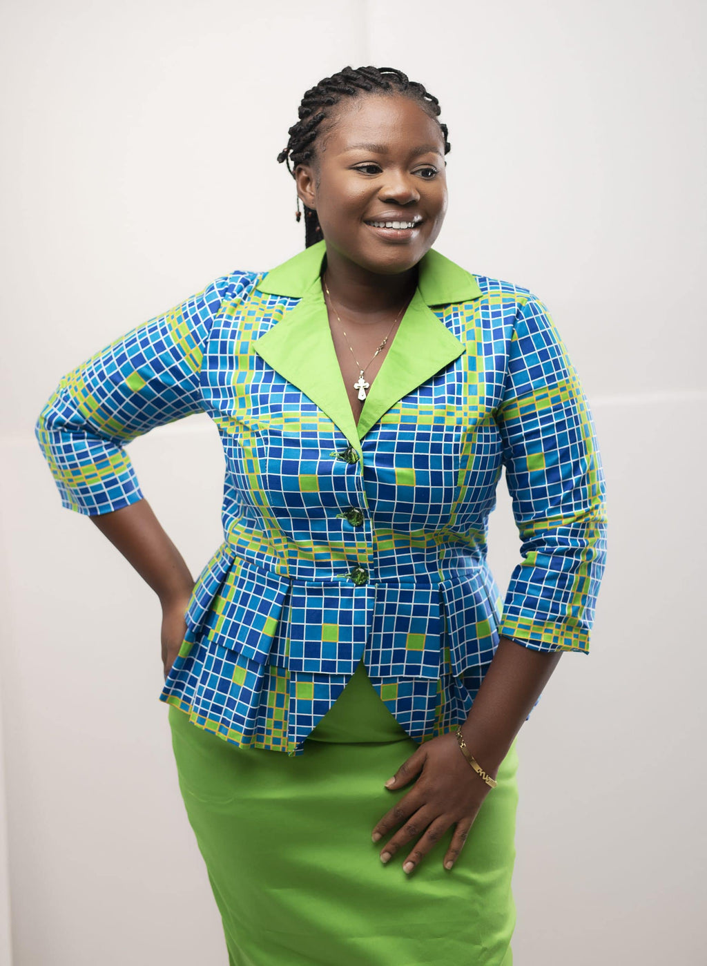 Nala African Two-Piece Skirt Set