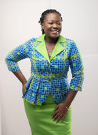 Nala African Two-Piece Skirt Set