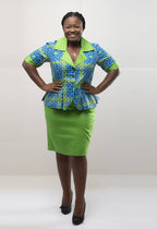 Nala African Two-Piece Skirt Set