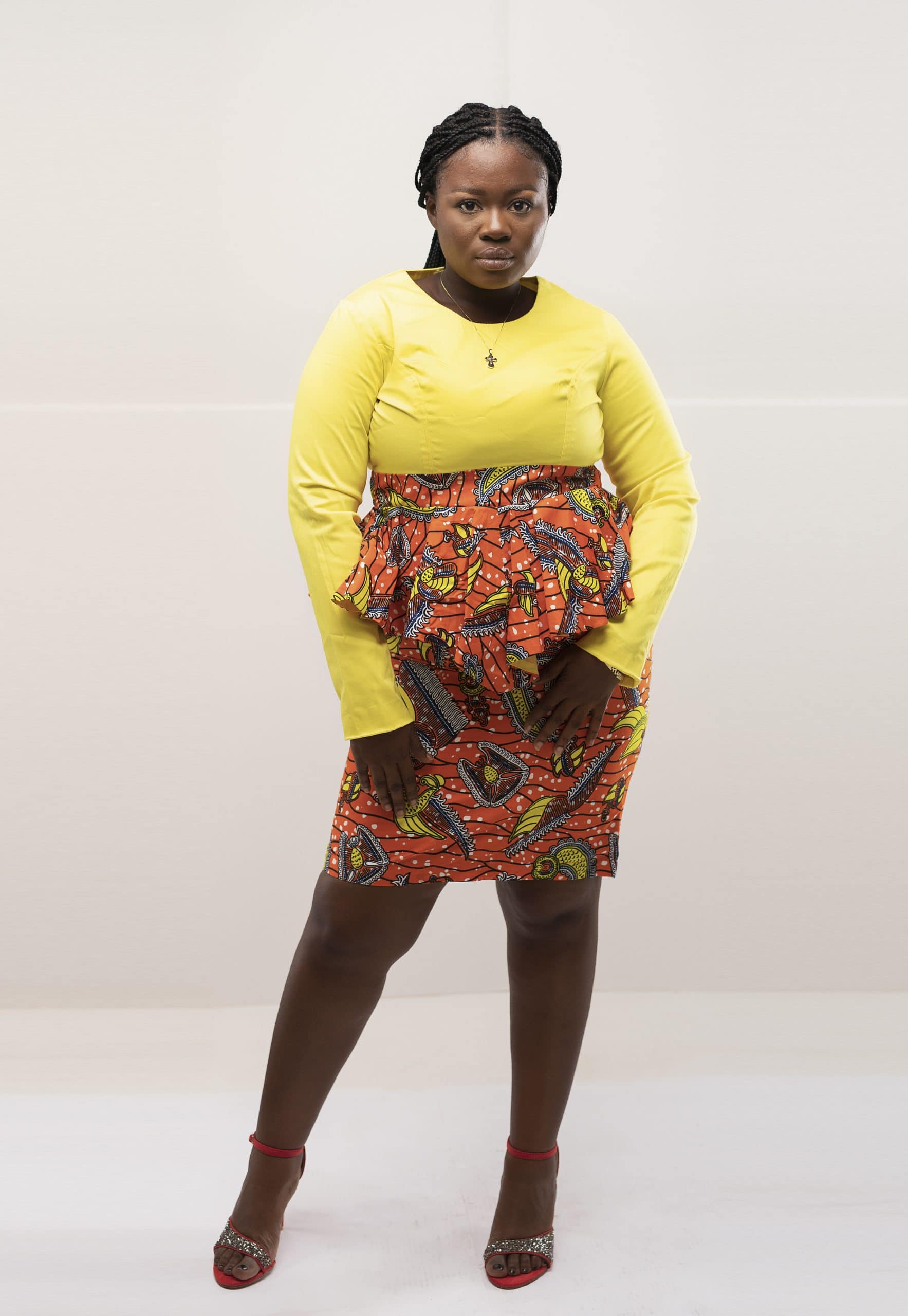 Haniah Ankara Two-Piece Skirt Set