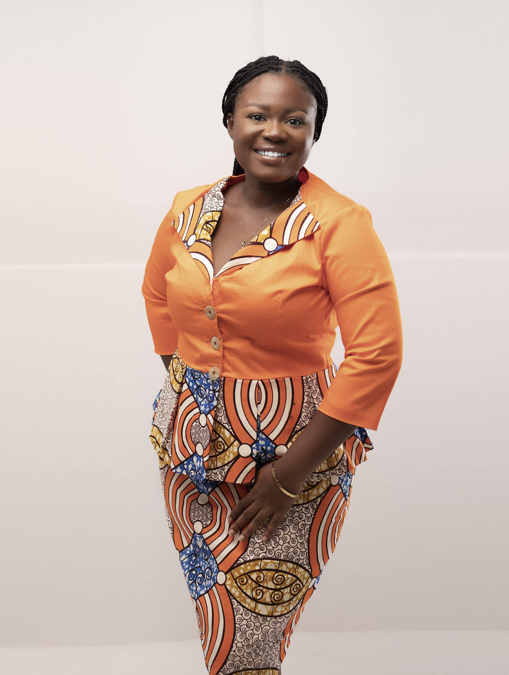 Haniah Ankara Two-Piece Skirt Set