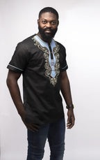 Moses Slim Fit Embroidered African Shirt