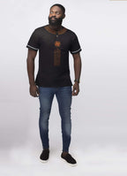 Mahbubi Slim Fit Embroidered African Shirt