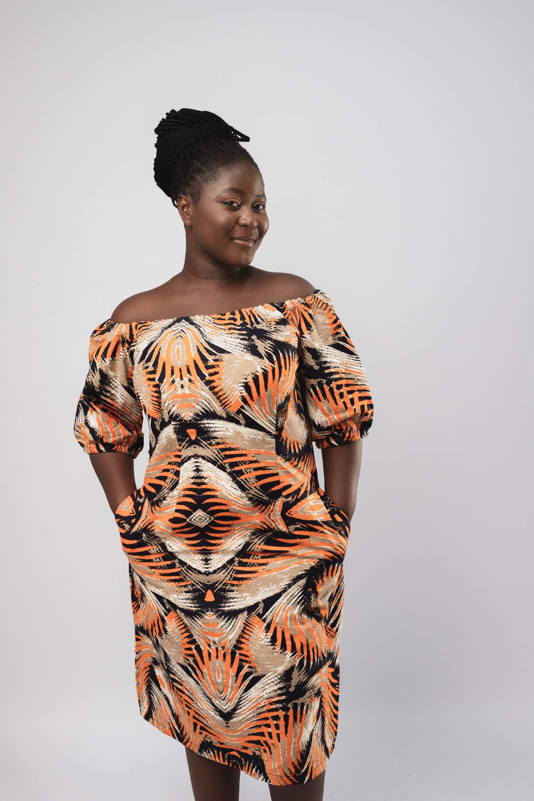 Gbemisola Bodycon Ankara Dress