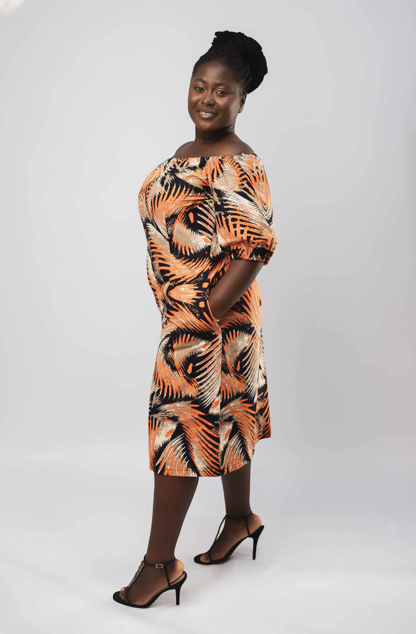 Gbemisola Bodycon Ankara Dress