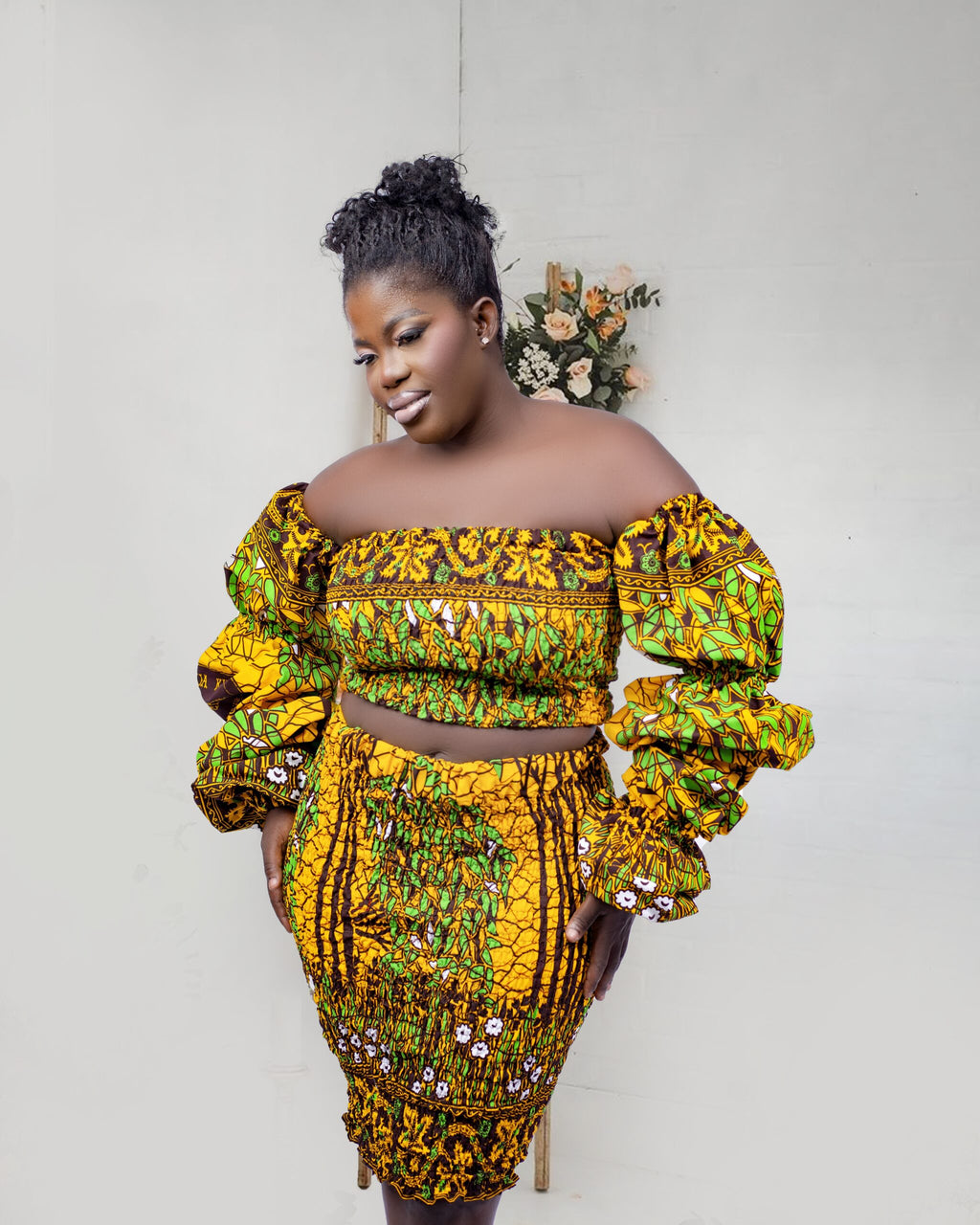 Ankara Halter Co-ord