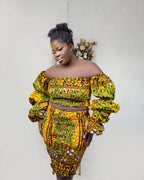 Ankara Halter Co-ord