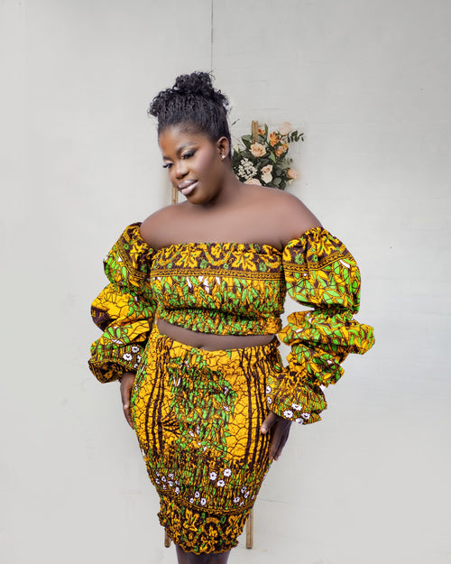 Ankara Halter Co-ord
