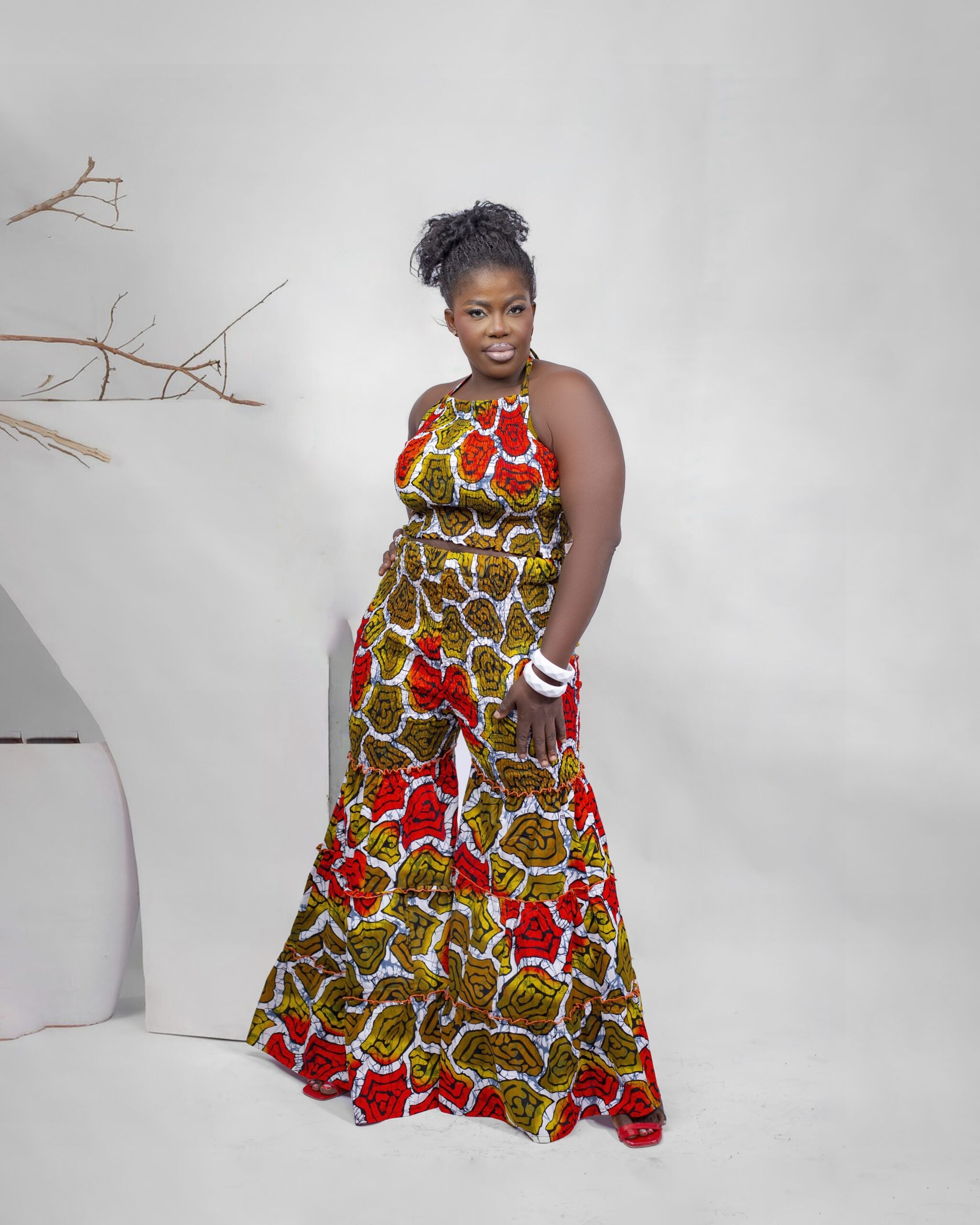 Ankara Bodycon Duo