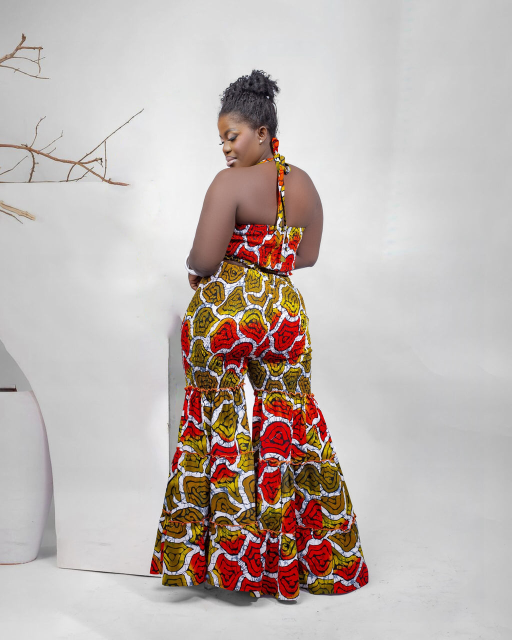 Ankara Bodycon Duo