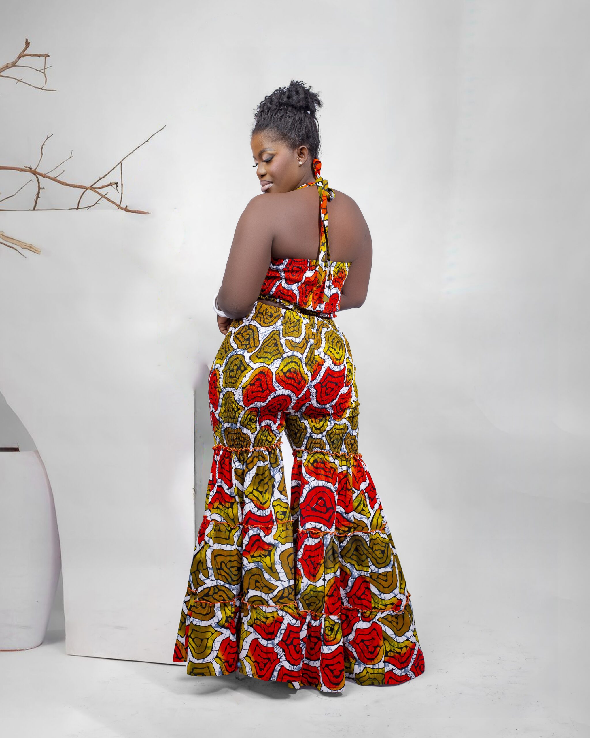 Ankara Bodycon Duo