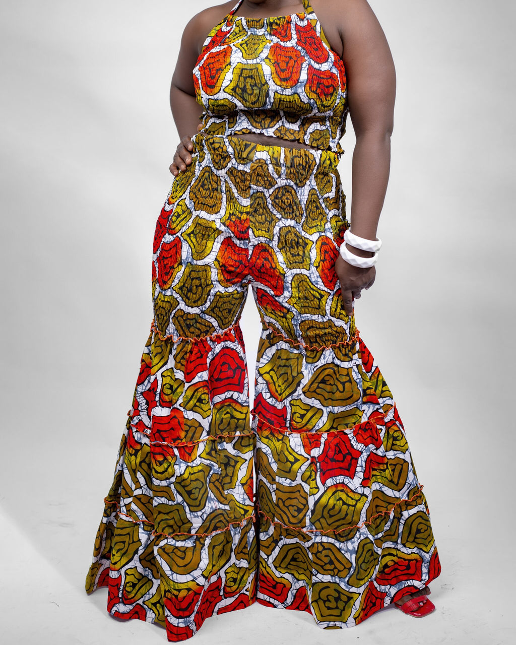 Ankara Bodycon Duo