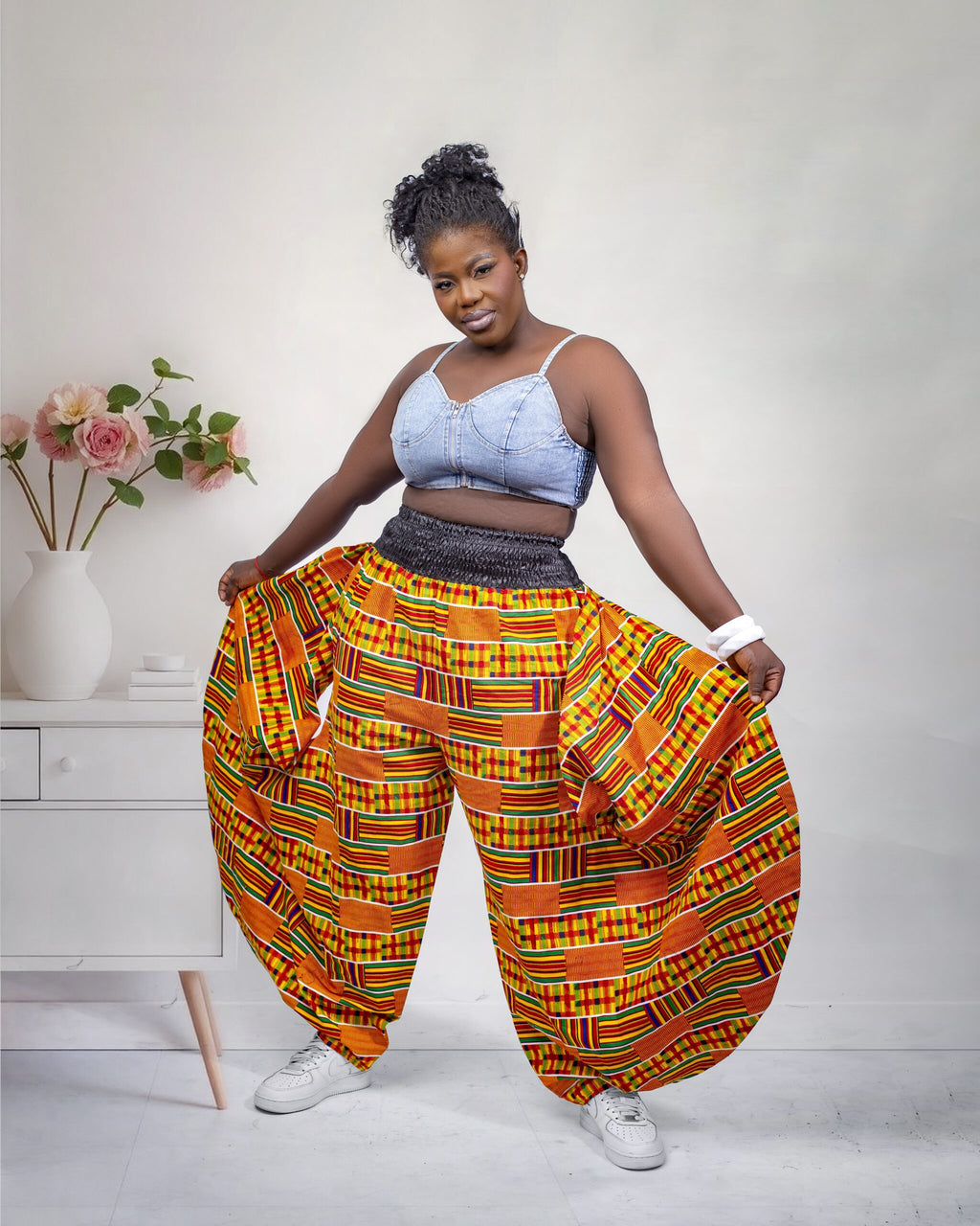 Kente Wide Pants