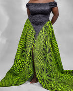 Elegant African Gown