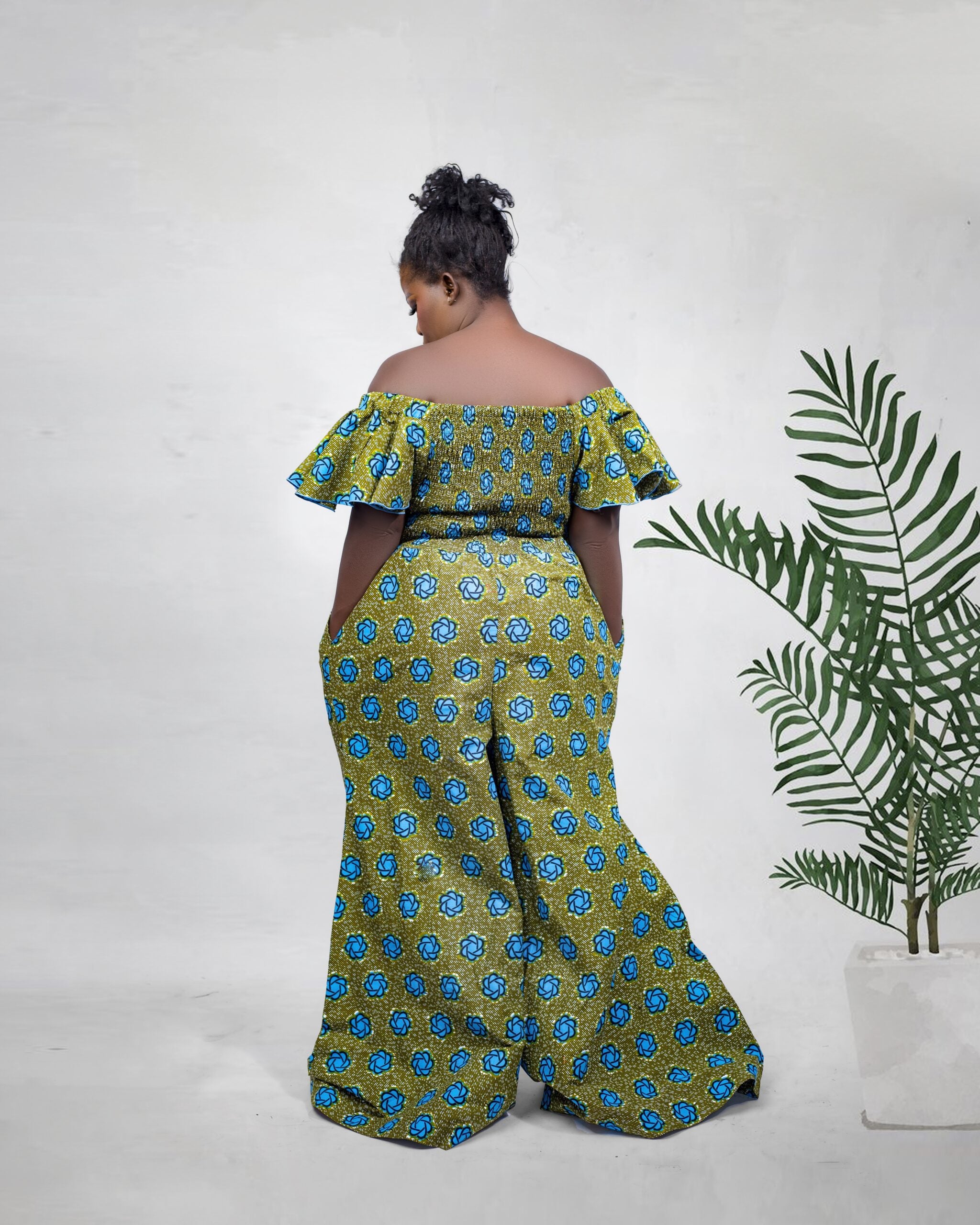 Flutter Sleeve Jumpsuit