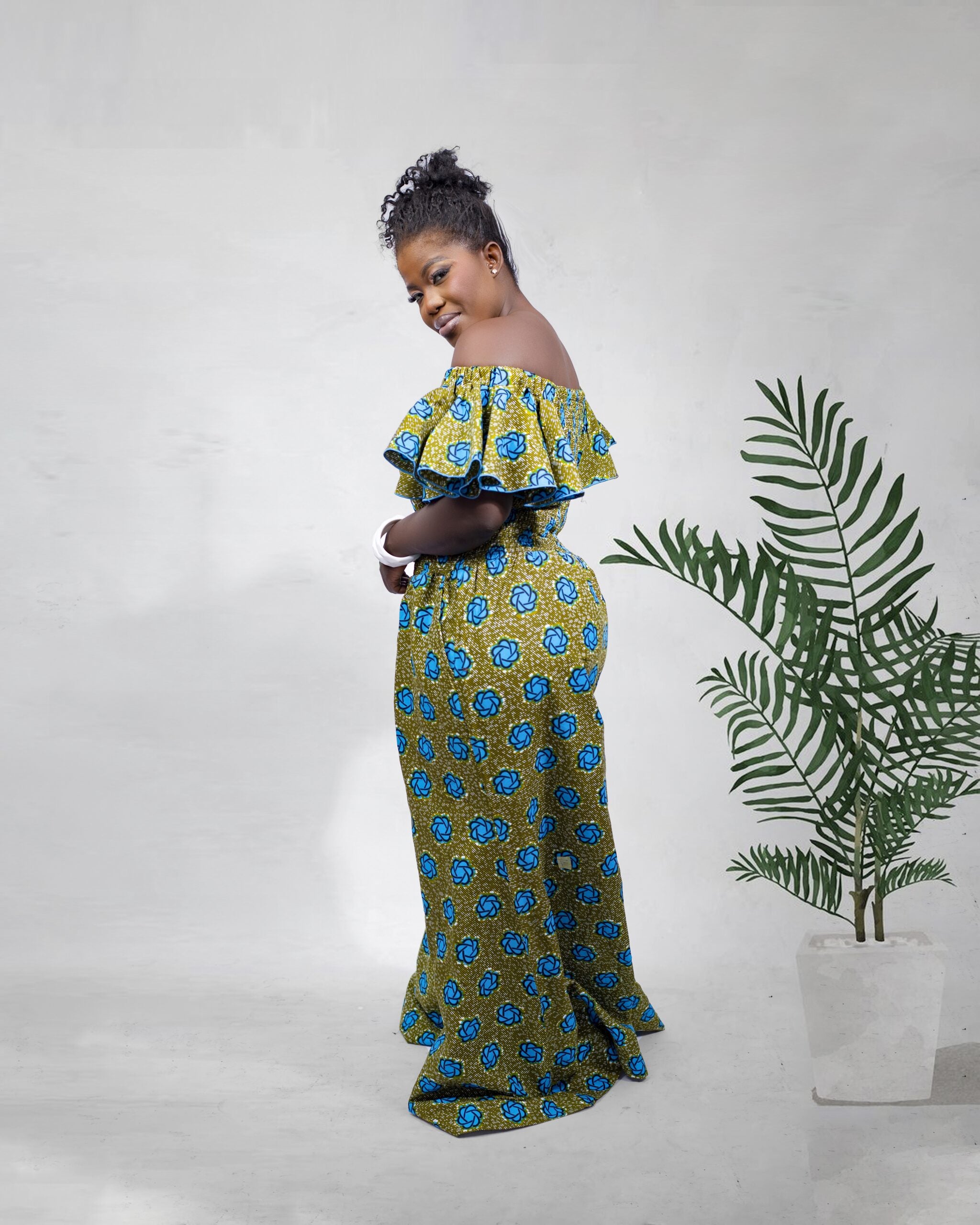 Flutter Sleeve Jumpsuit