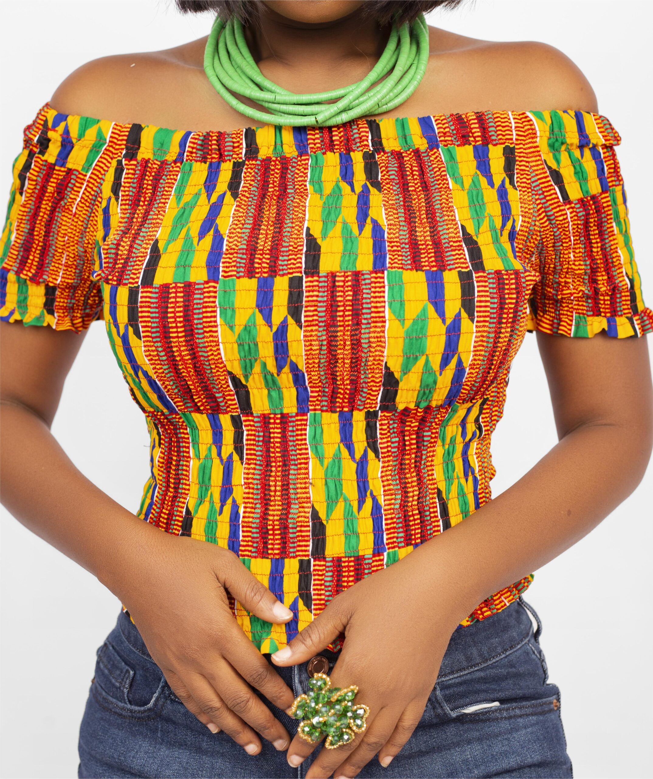 African Print Top - Tira
