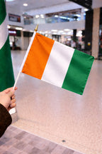 Ivory Coast National Flag – Large, Medium Handheld & Tabletop Mini Flag Options